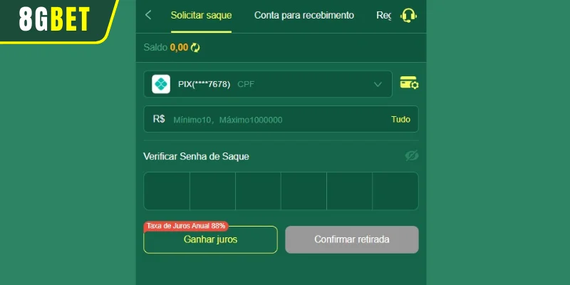 Preencha as Informações Bancárias e de Transação Corretamente