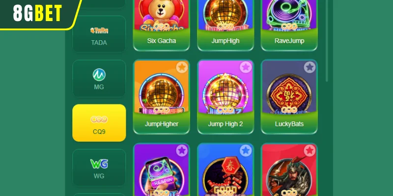 Conheça 3 Títulos de Slot da CQ9 Slots na 8GBET Que Você Deve Jogar