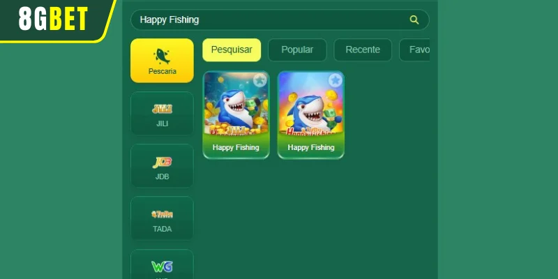 Guia básico de como jogar Happy Fishing 8GBET