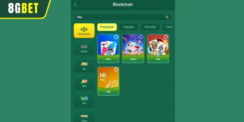 Guia de como jogar Hilo 8GBET para você