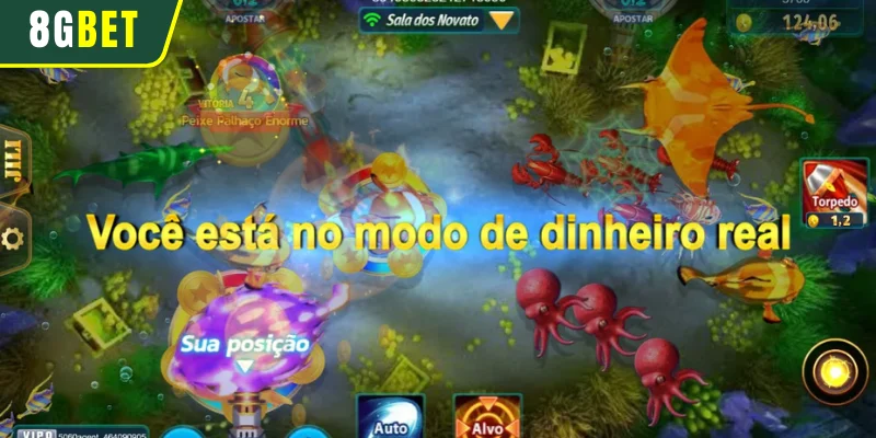 O Happy Fishing 8GBET é um jogo online de tiro a peixes