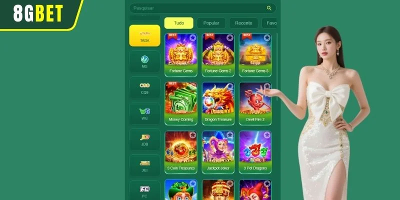 Por Que Escolher a Sala de 8GBET Slots?