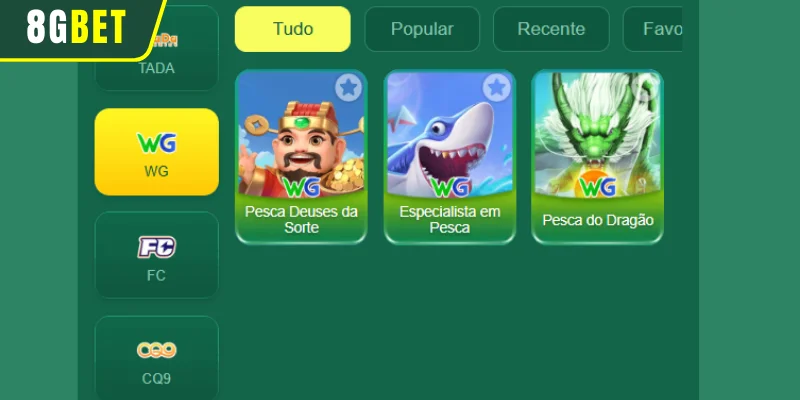 Top 3 Obras-Primas Disponíveis no WG 8GBET