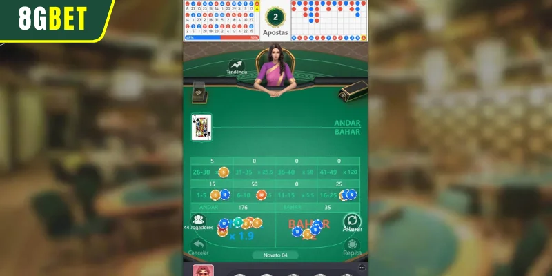 Um pouco sobre o jogo Andar Bahar 8GBET